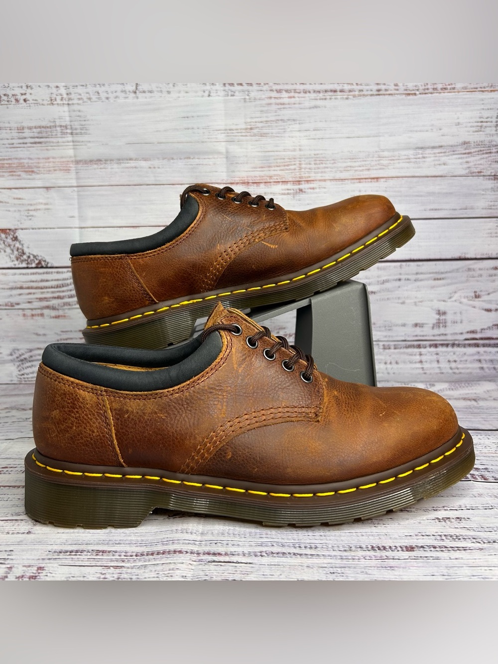 Dr. Martens 11849 Brown Leather Casual Shoes Men’s Size 10/ Women’s Size 11